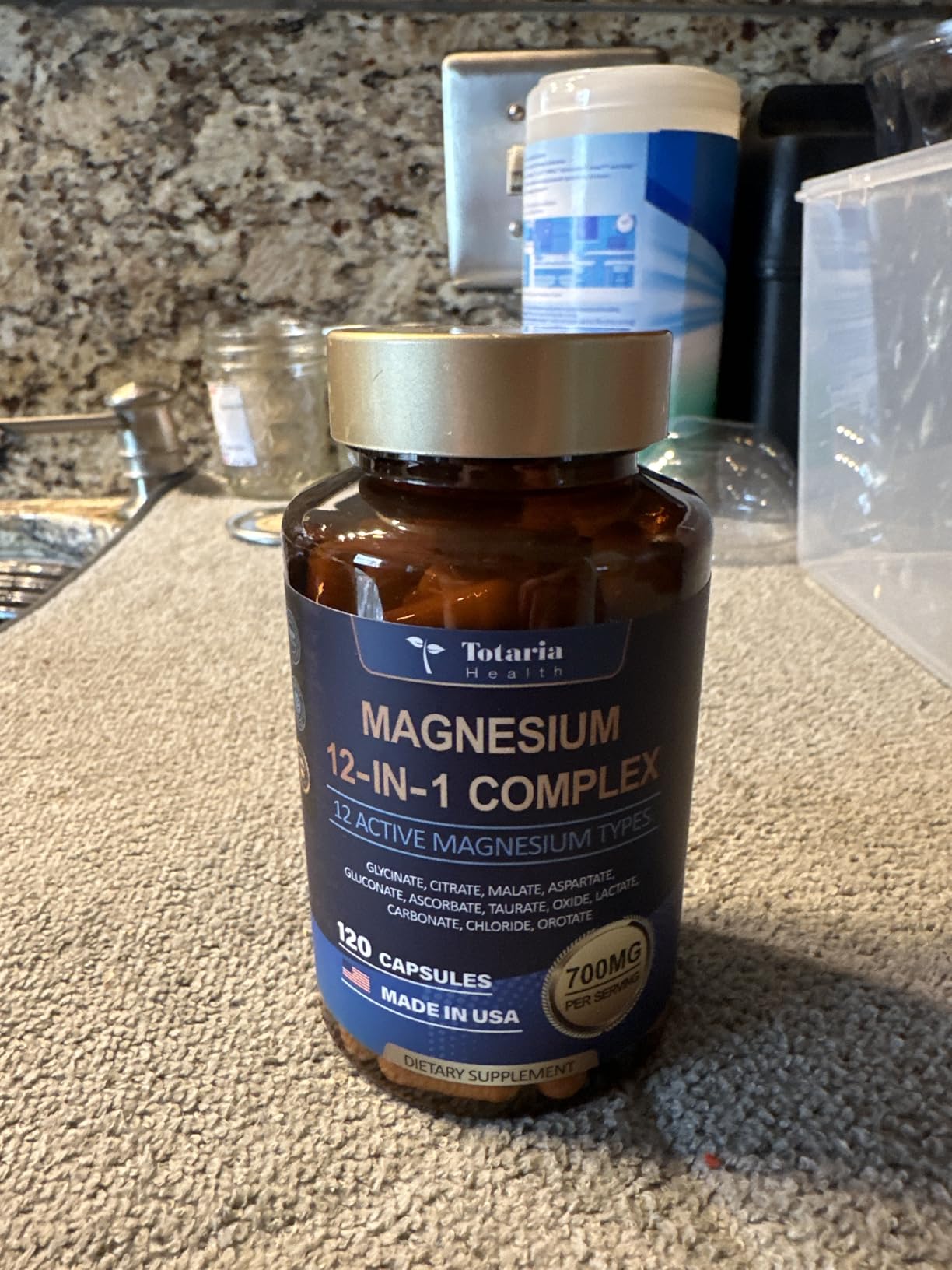 MAGNESIUM 12 en 1 TOTARIA HEALTH