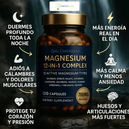 MAGNESIUM 12 en 1 TOTARIA HEALTH