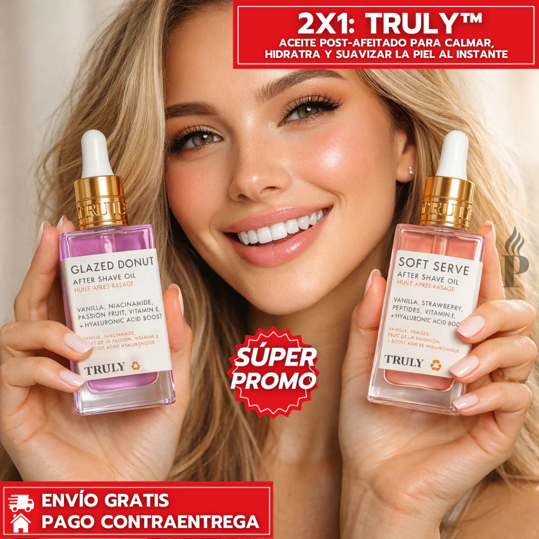 Oferta Especial 2x1: Truly ORIGINALES - Soft Serve🍓 y Glazed Donut🍇