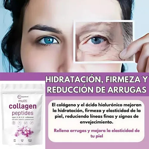 MULTICOLAGENO CON PEPTIDOS Y BIOTINA