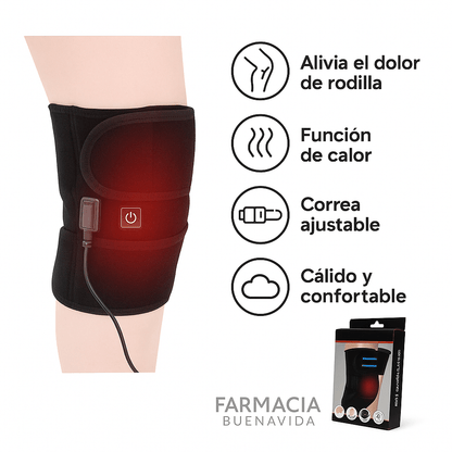RODILLERA Y HOMBRERA CALEFACCION Y VIBRACION PARA EL DOLOR